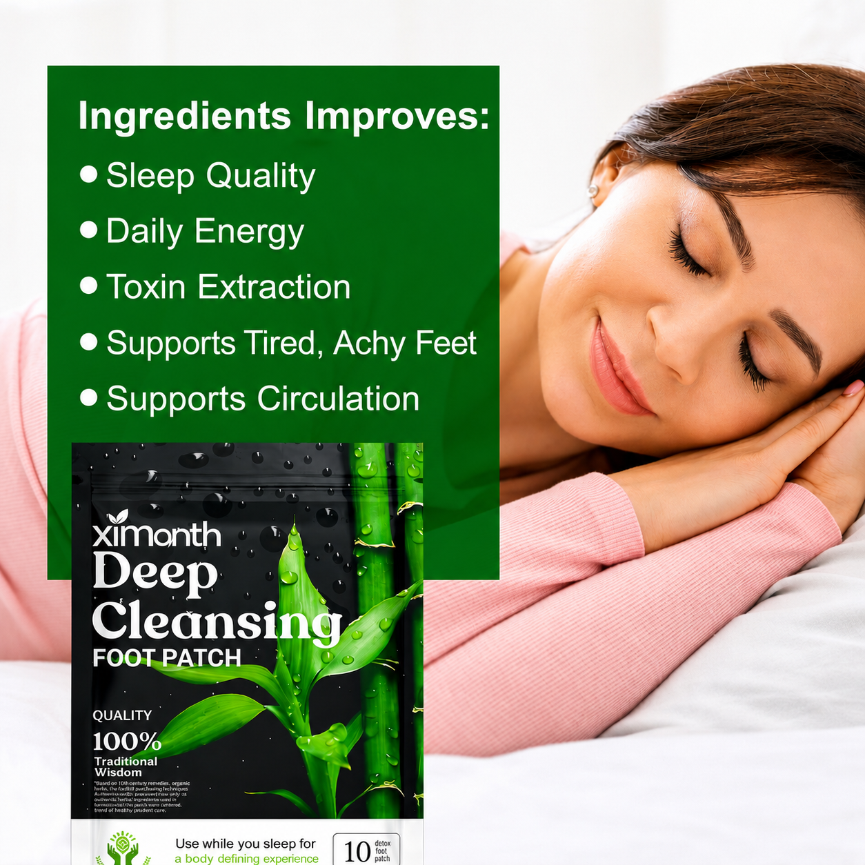 Overnight Reset Foot Patches