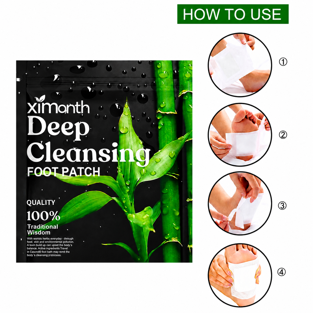Overnight Reset Foot Patches